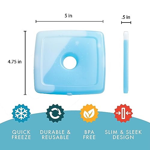 Fit & Fresh Mixed Color Ice Coolers, 1 Count