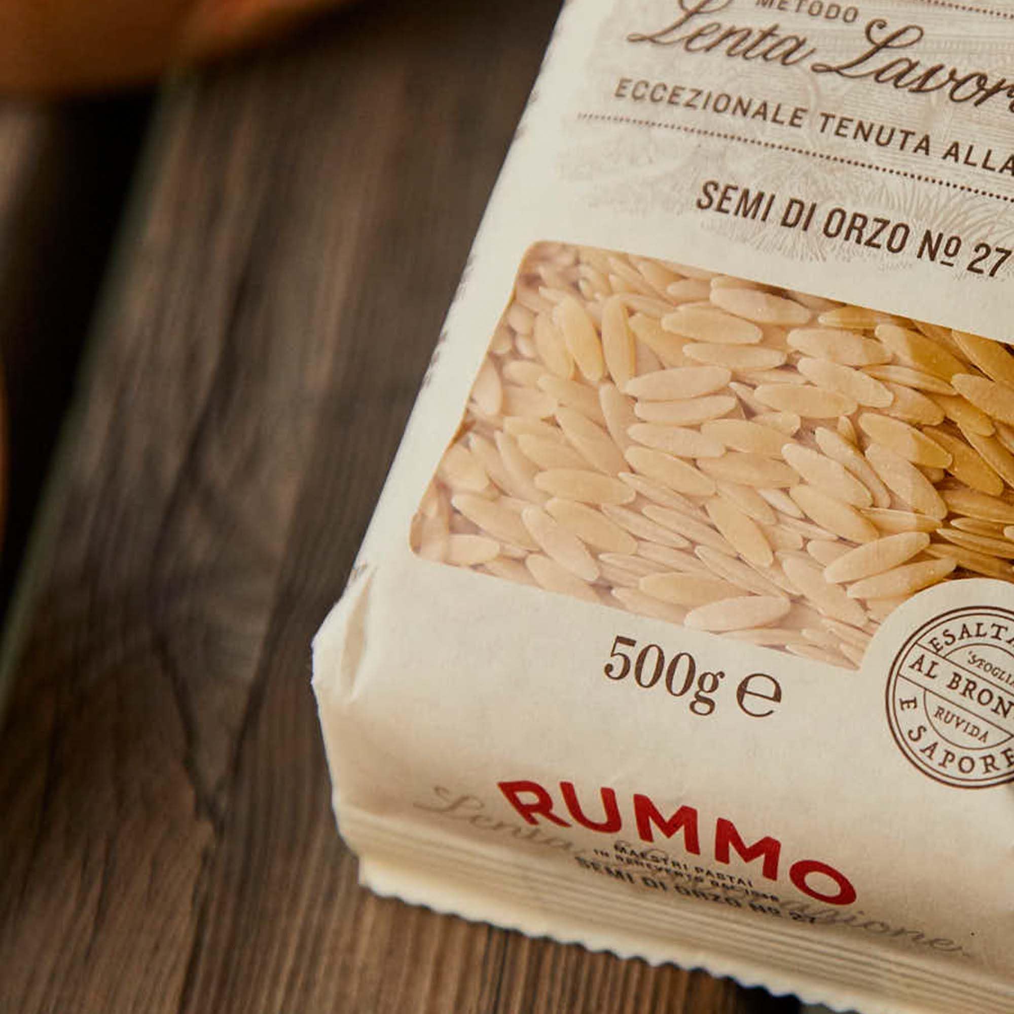 Rummo Semi Di Orzo Pasta, Case of 12, 1 Pound Bags