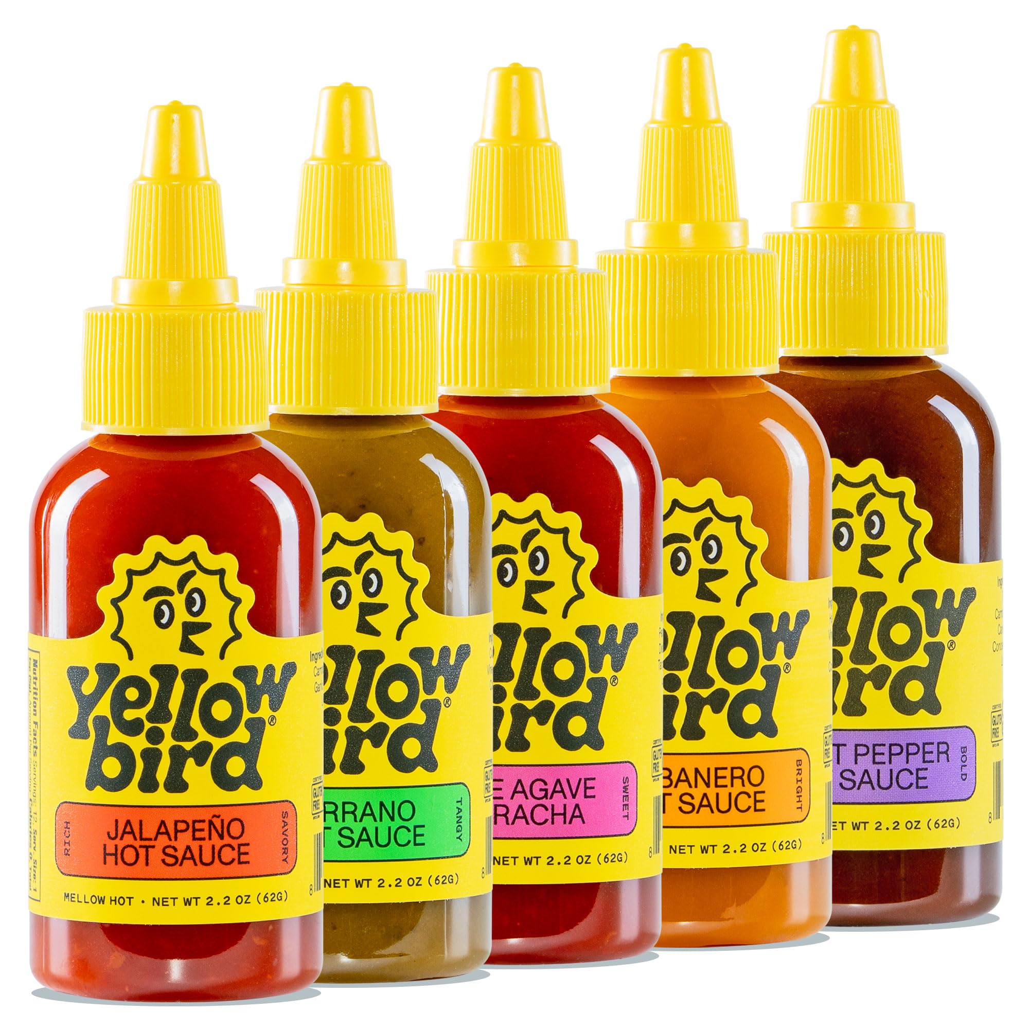 Yellowbird Classic Sauce 5 Pack, Case of 10, 11 Ounce
