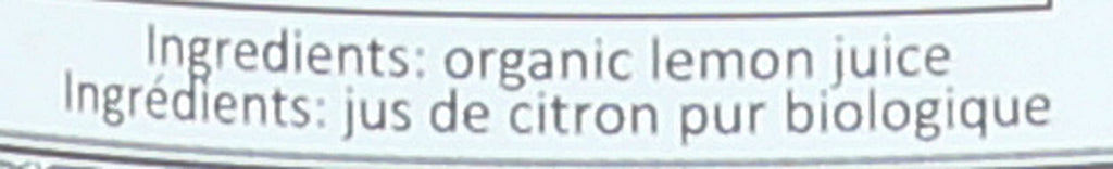 Volcano Burst Organic Lemon Juice, Case of 12, 16.9 Fluid Ounce Bottles