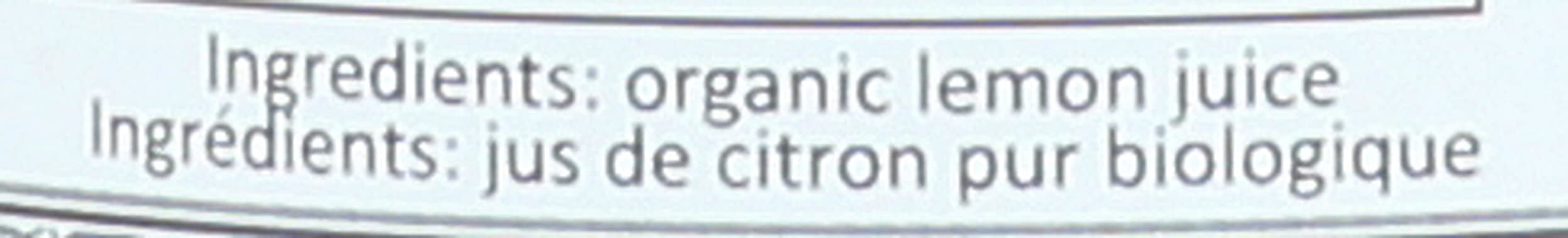 Volcano Burst Organic Lemon Juice, Case of 12, 16.9 Fluid Ounce Bottles