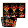 A-Sha Foods Fiery Hot Tonkotsu Ramen Noodles, 3.7 oz, Case of 6