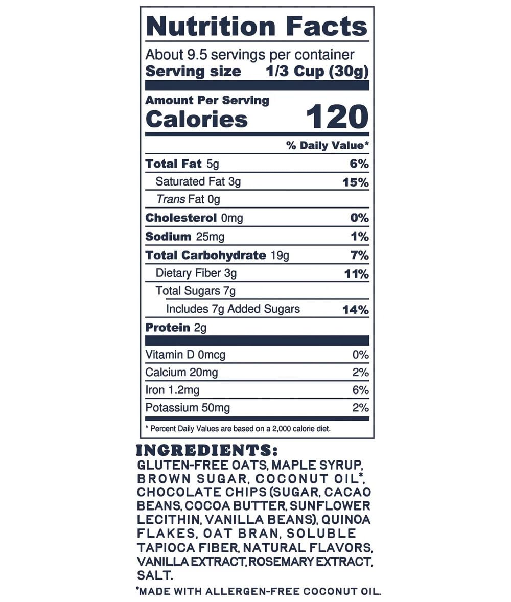 Oat Haus Cookie Dough Granola Butter, 10 oz, Case of 6