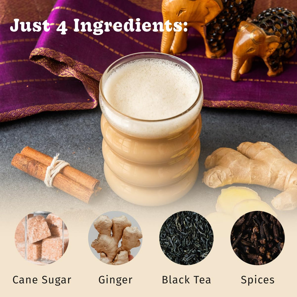 Bhakti Chai Concentrate, Case of 6, 32 Fluid Ounce