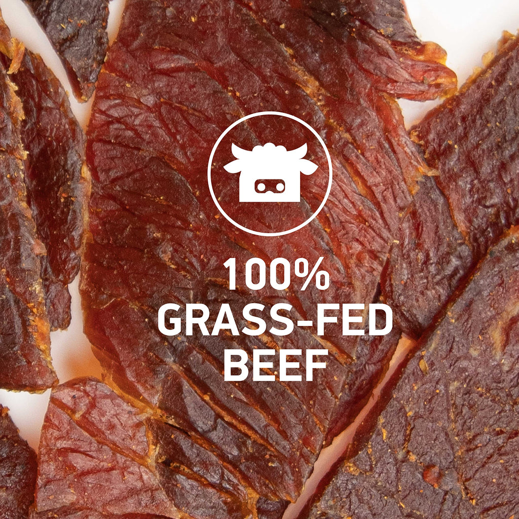 Krave Sea Salt Original Beef Cuts, Case of 8, 2.5 oz Bags