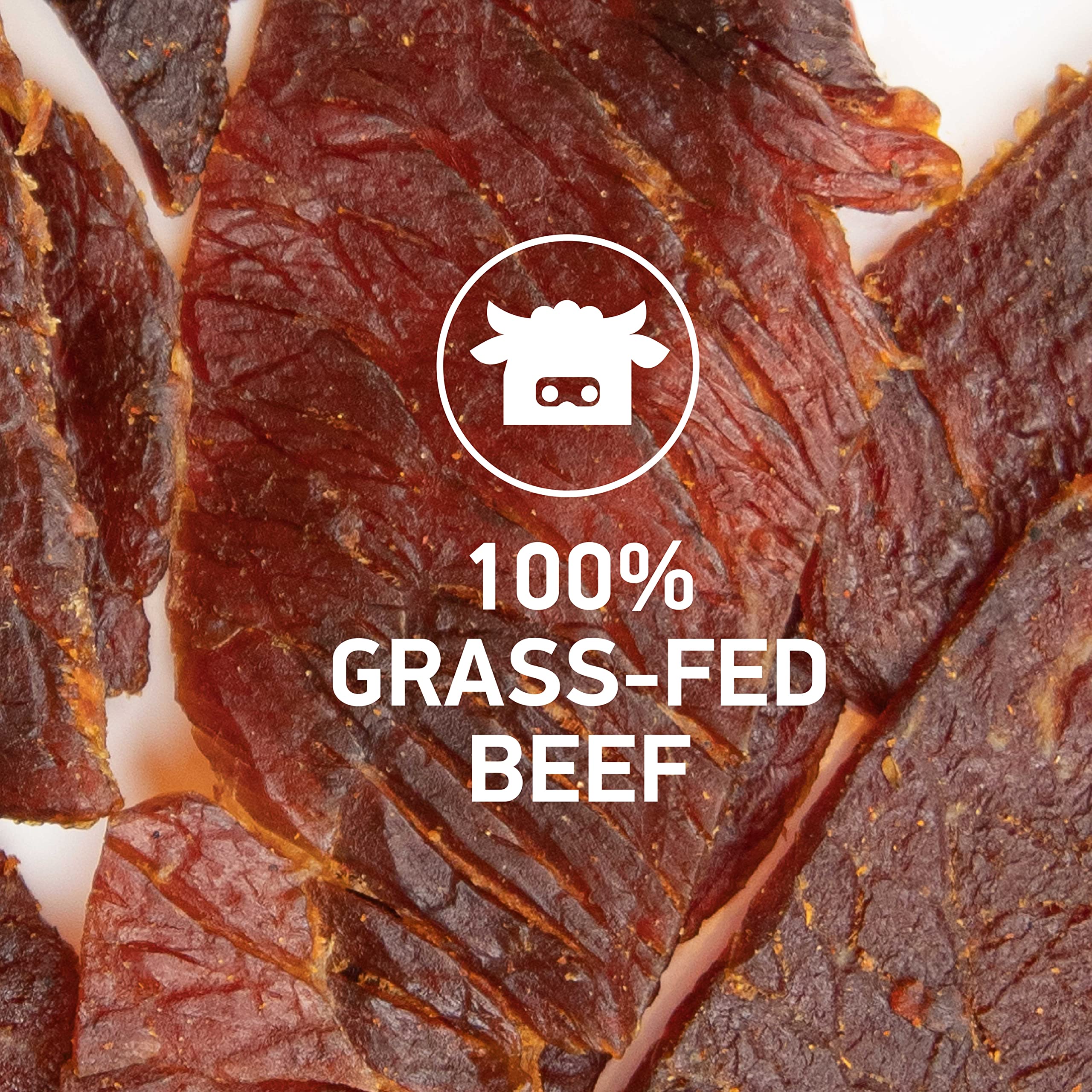 Krave Sea Salt Original Beef Cuts, Case of 8, 2.5 oz Bags