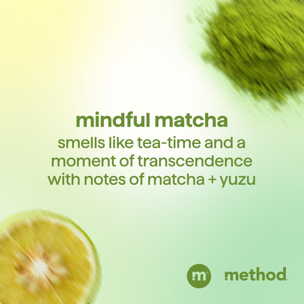 Method Vibrant Mindful Matcha Conditioner, Case of 6, 13.5 Fl Oz Bottles