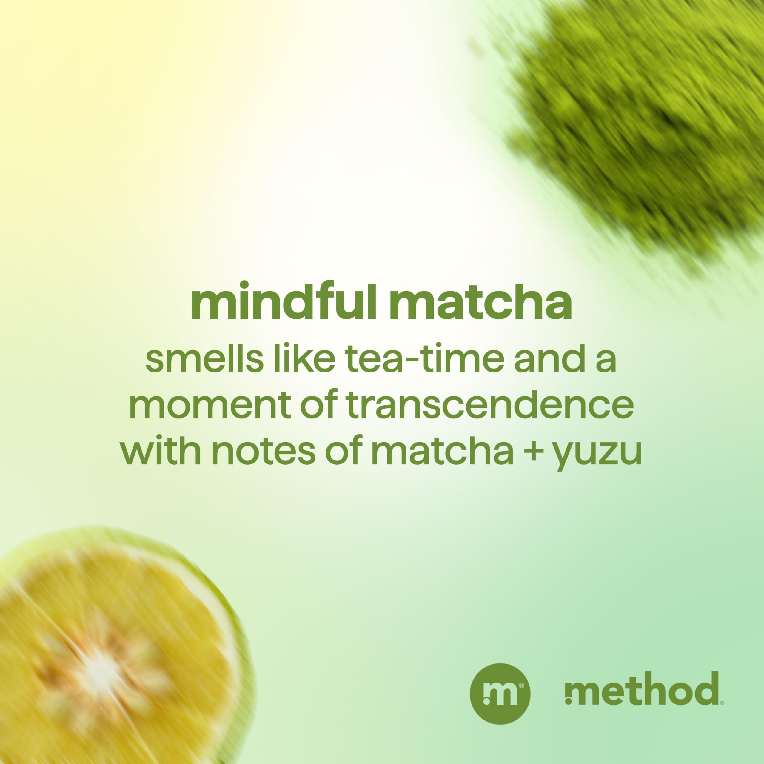 Method Vibrant Mindful Matcha Conditioner, Case of 6, 13.5 Fl Oz Bottles