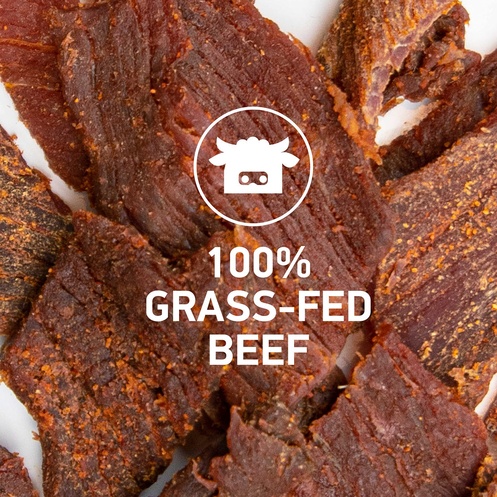 Krave Chili Lime Beef Cuts, Case of 8, 2.5 Oz Bags