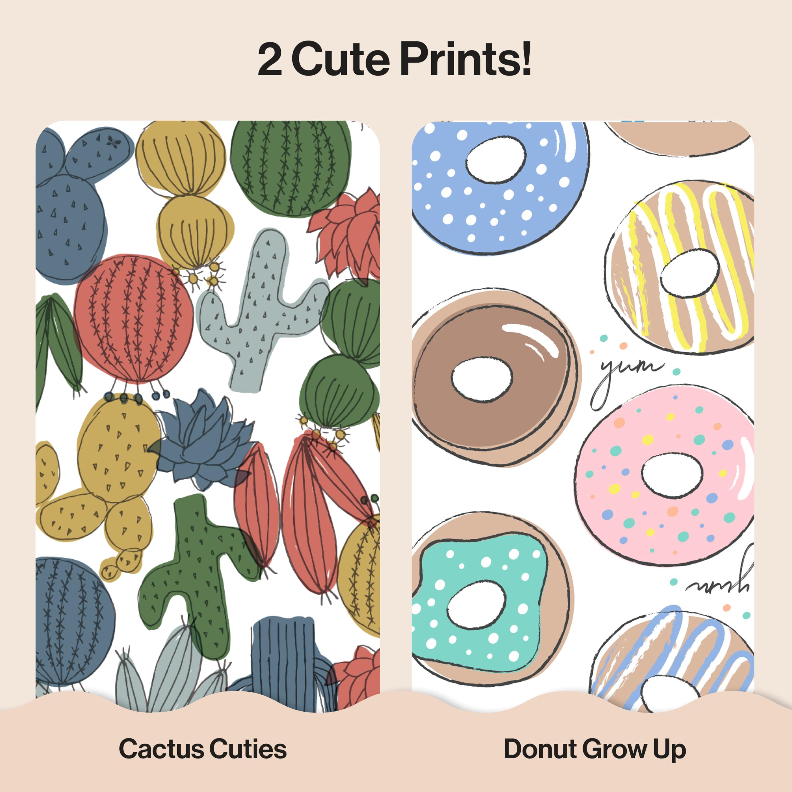 The Honest Company Tie-Dye Cactus Baby Diapers Size 4, 54 Count