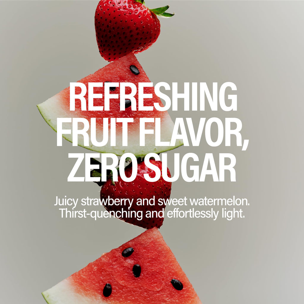 Guru Organic Strawberry Watermelon Energy Drink, Case of 24, 12 Fluid Ounce