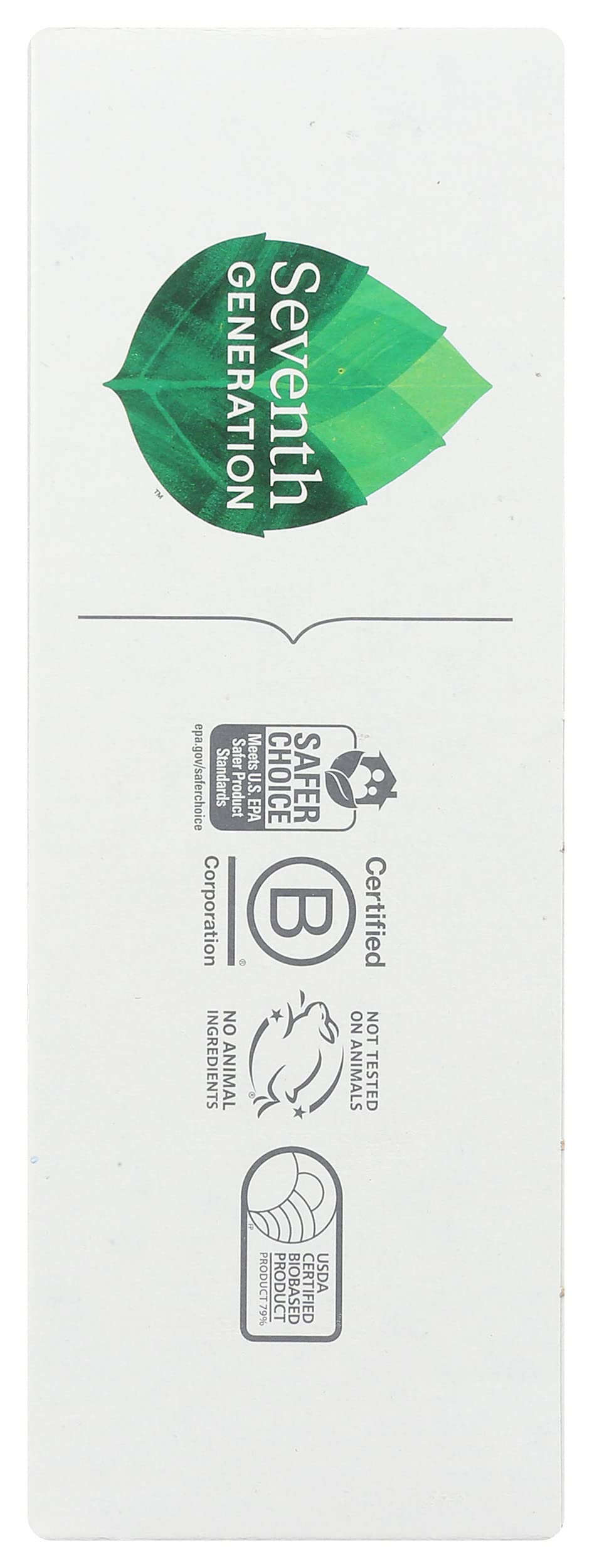 Seventh Generation Power+ Fresh Citrus Dishwasher Detergent Packs, Case of 6, 15 Count Packs