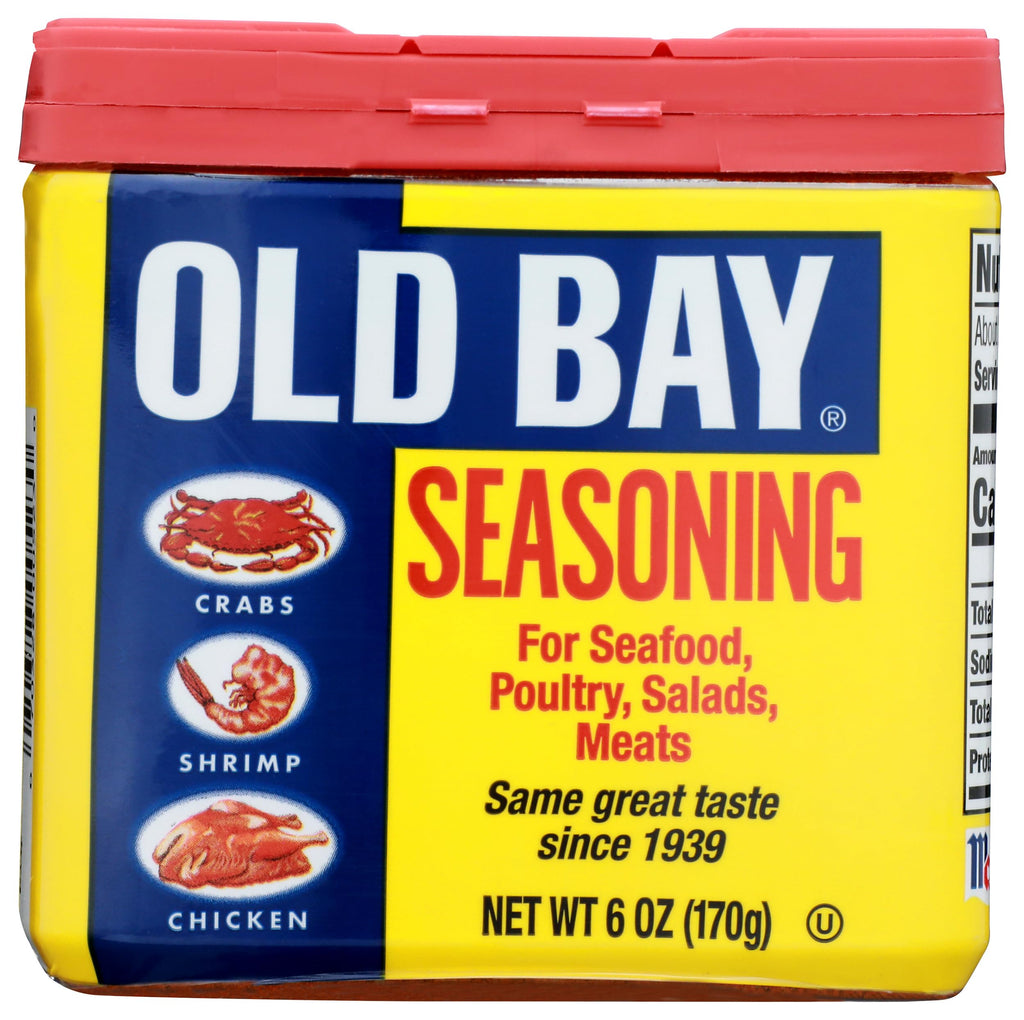 Old Bay Original Seasoning, Case of 8, 6 oz
