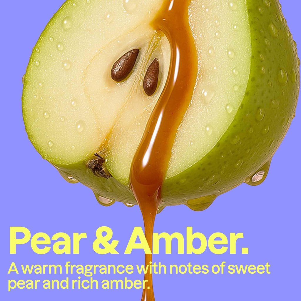 Attitude Super Leaves Pear & Amber Shower Gel, 16 oz