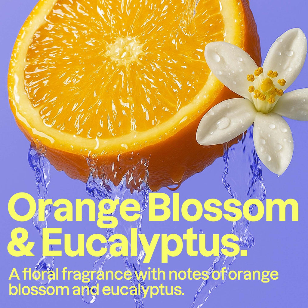 Attitude Super Leaves Energizing Shower Gel, Orange Leaves, 16 Fluid Ounces
