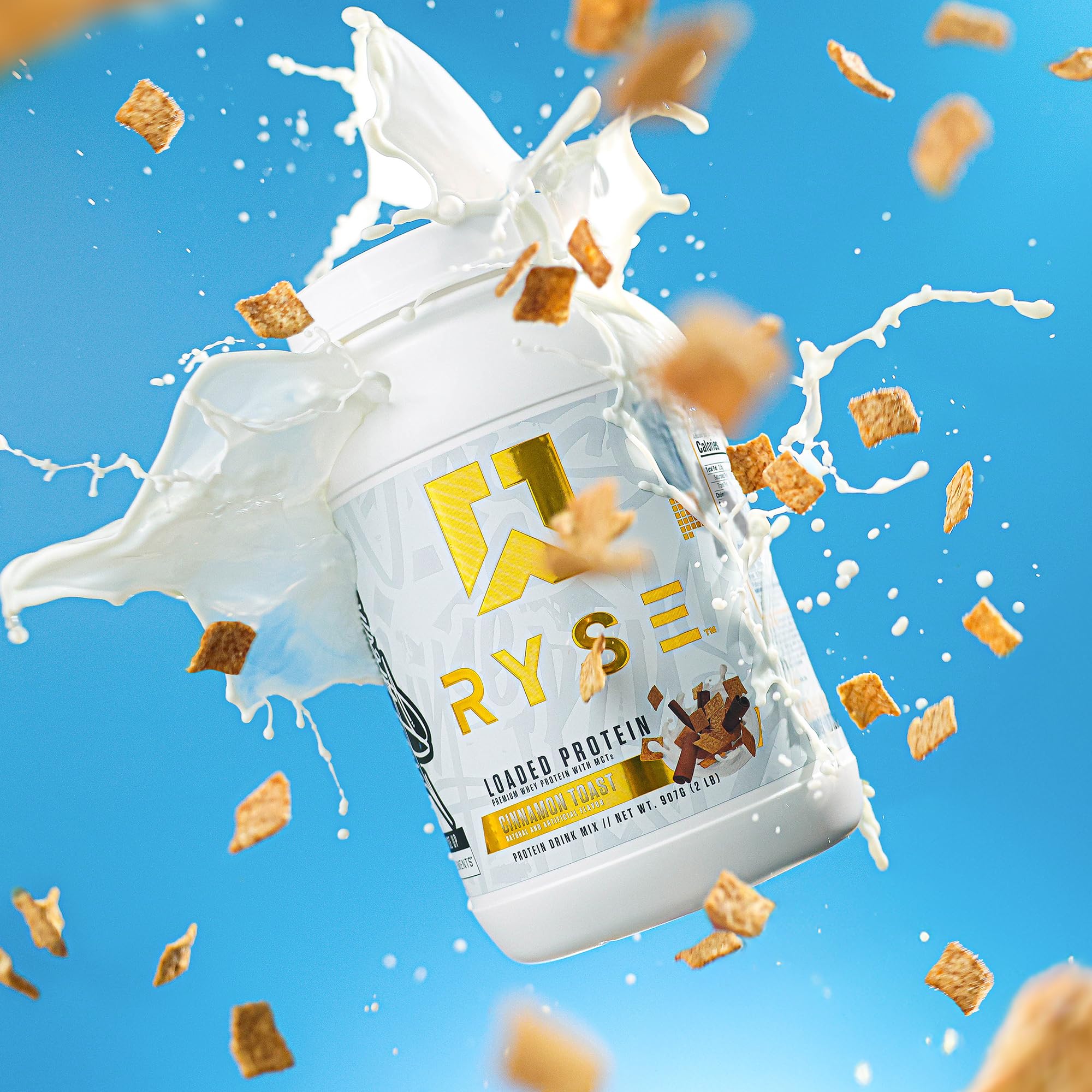 RYSE Cinnamon Toast Core Protein Powder, 1.5 Lb Tub