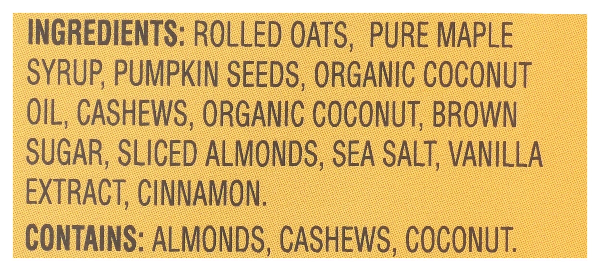 Hudson Henry Cashew Granola, Case of 6, 8 Ounce Bags