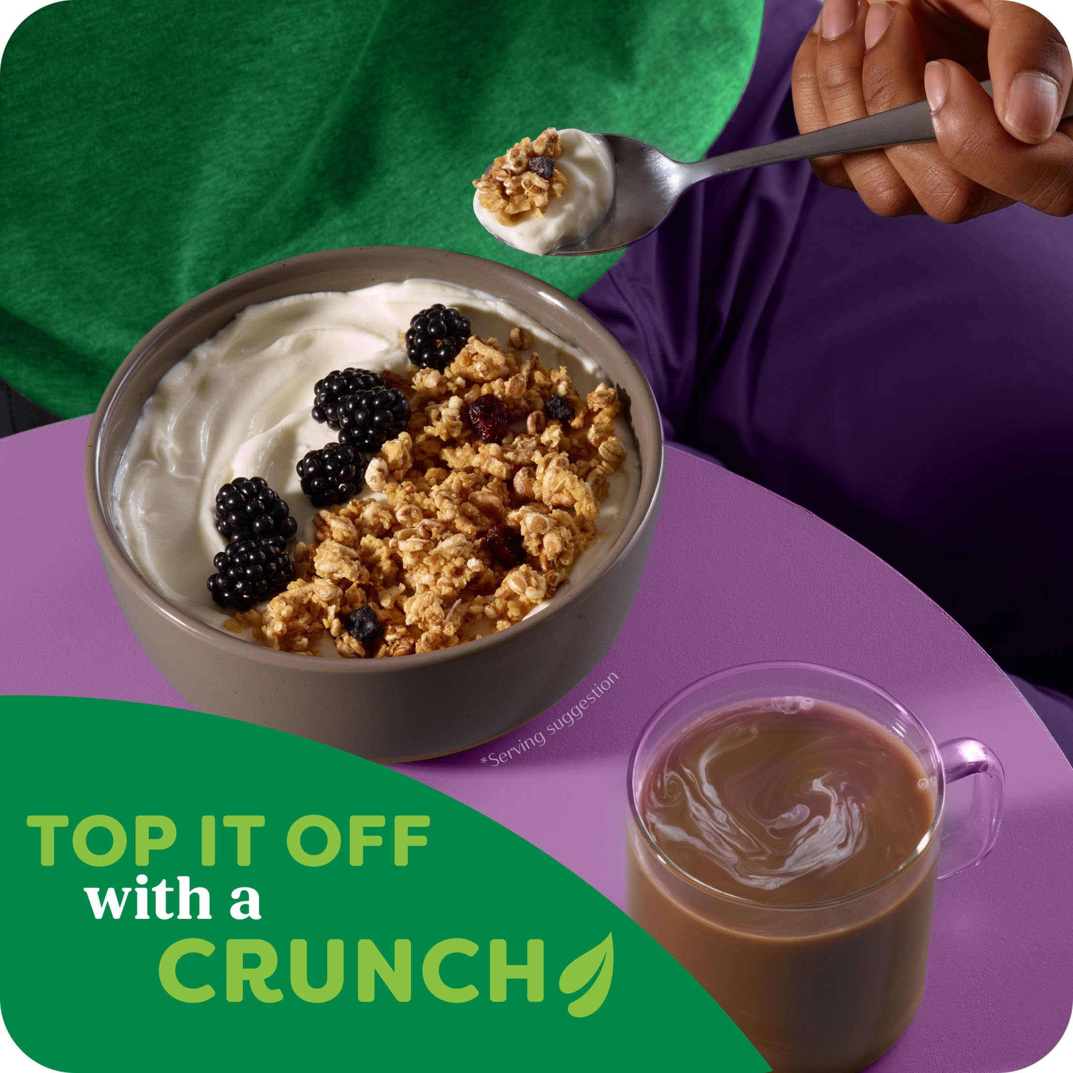 Kashi Mixed Berry Crunch Cereal, Case of 10, 17.7 oz Boxes