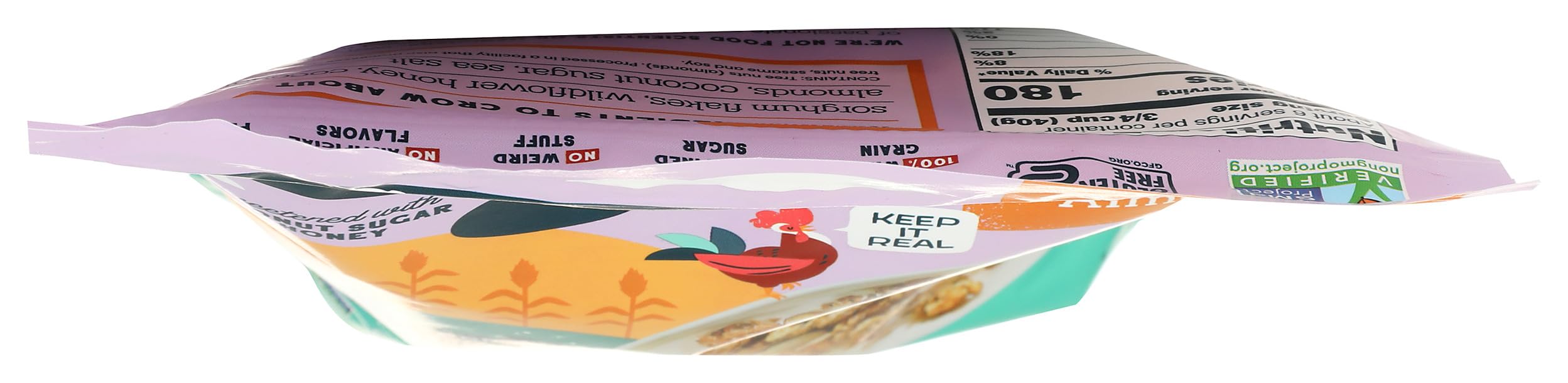 Seven Sundays Little Crispies Honey Almond Gluten-Free Cereal, Case of 6, 8 Ounce Bags