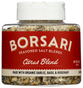 Borsari Organic Citrus Blend Seasoning Salt, Case of 6, 4.6 oz