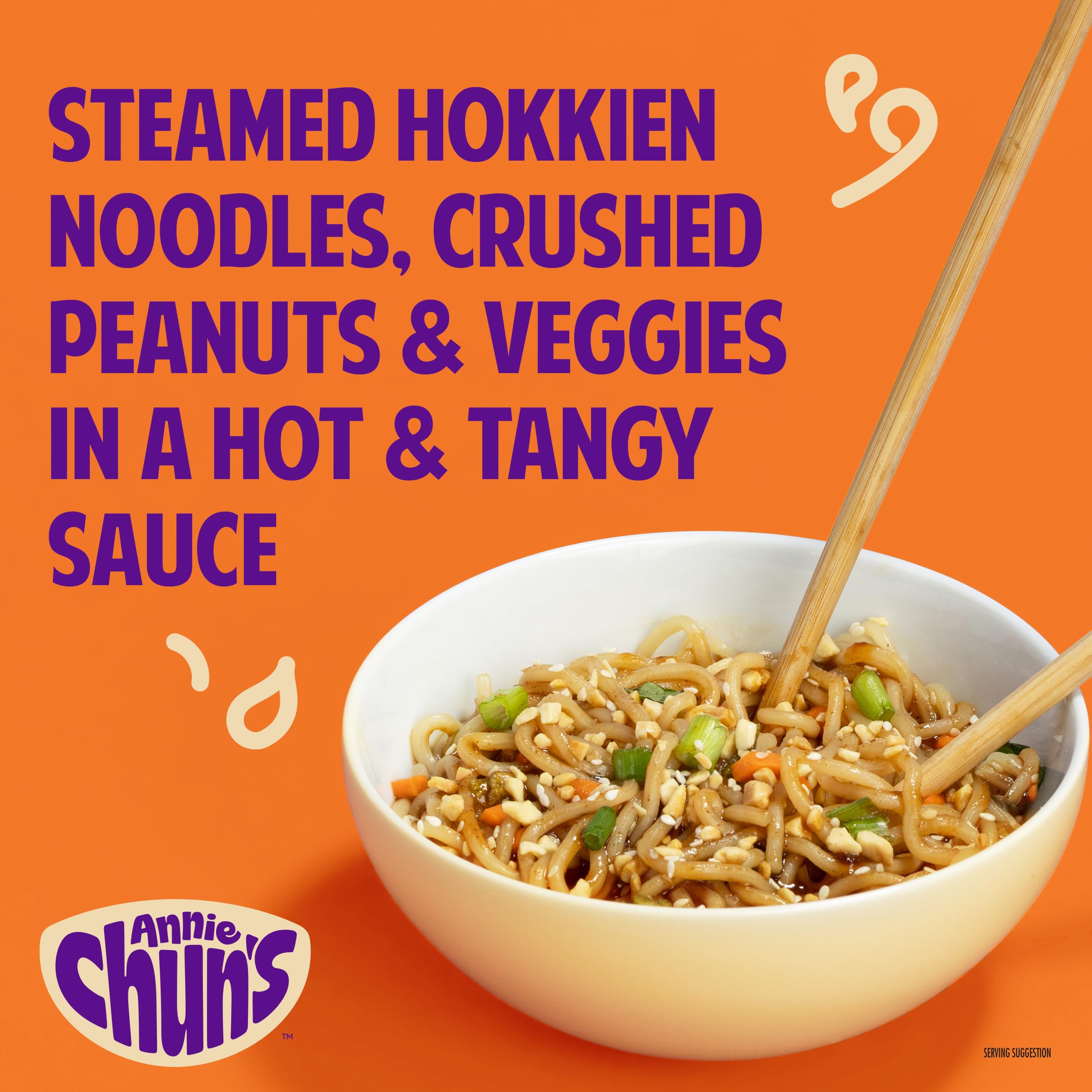Annie Chun's Spicy Kung Pao Noodle Bowl, Case of 6, 8.73 oz Bowls
