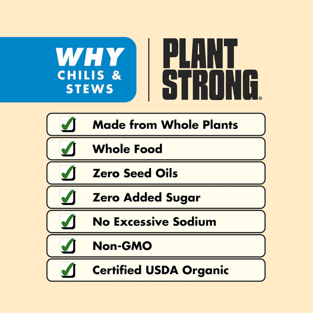 PLANTSTRONG Organic Spicy Cajun Jambalaya, Case of 6, 14.5 Ounce