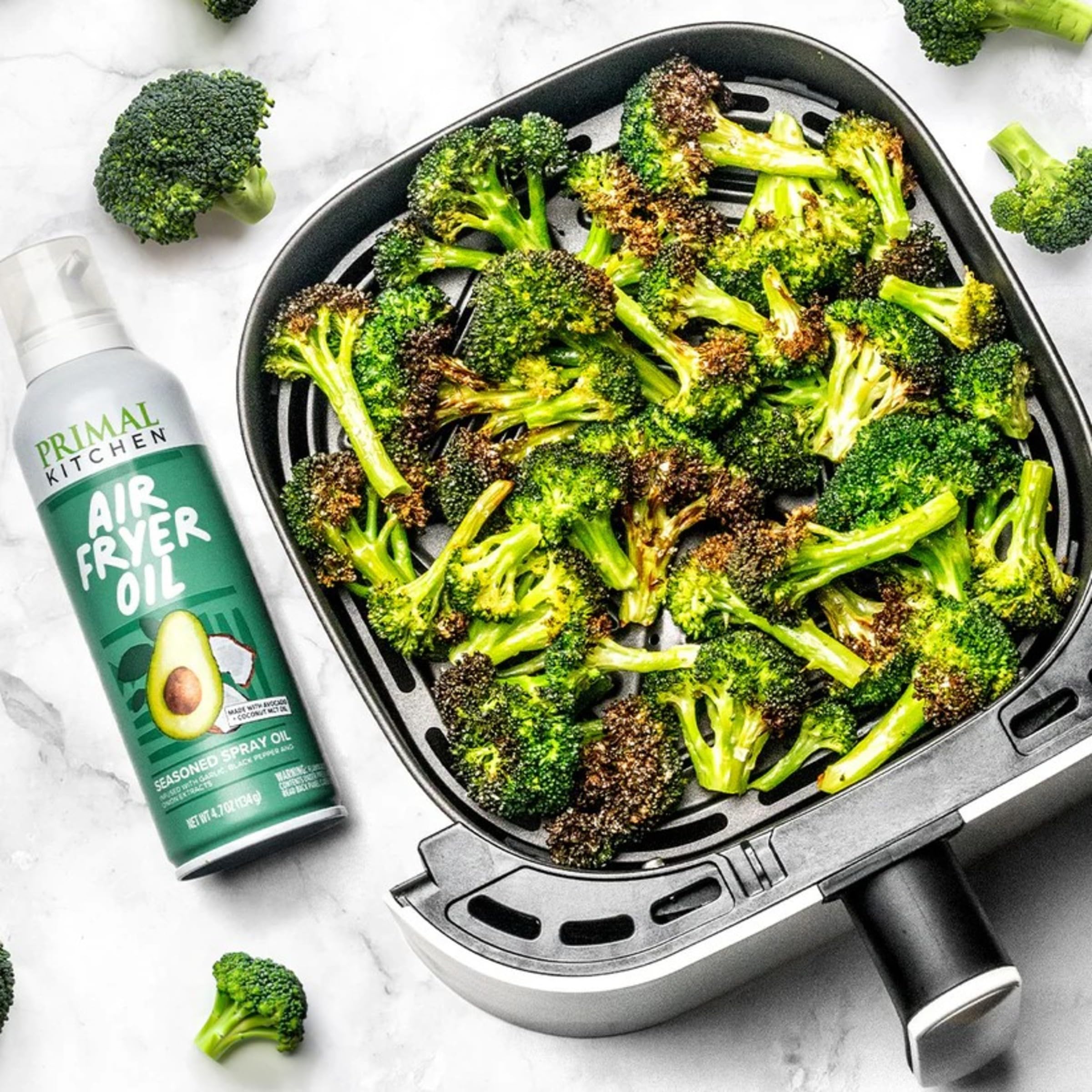 Primal Kitchen Avocado Oil Air Fryer Spray, Case of 6, 4.7 fl oz