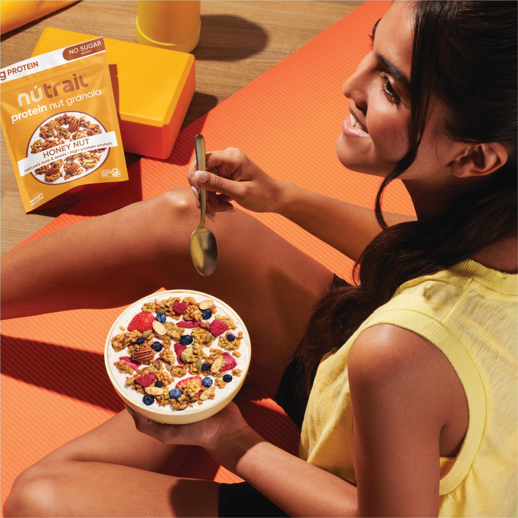 Nutrail Honey Nut Protein Granola, Case of 6, 8 oz
