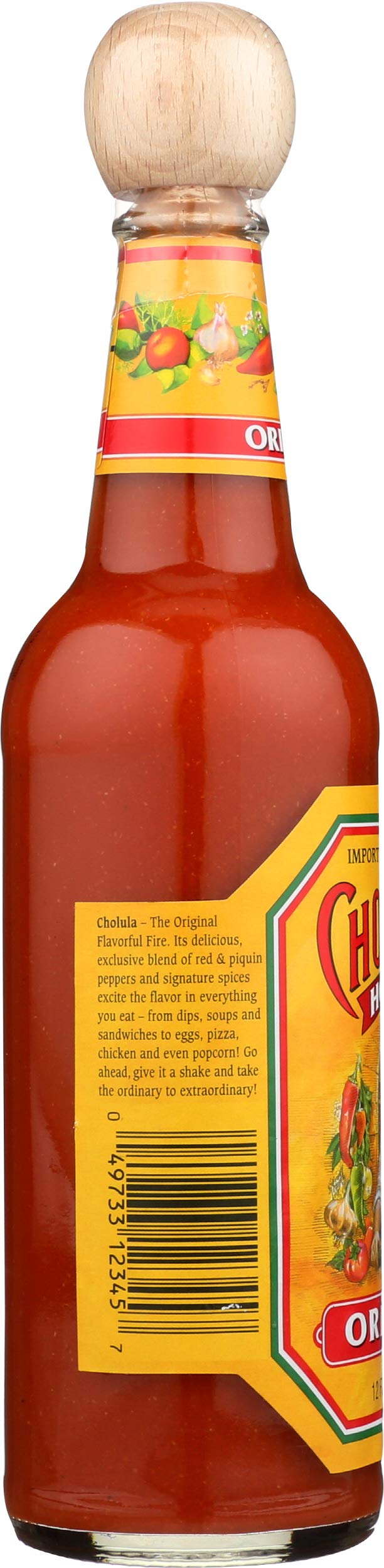 Cholula Original Hot Sauce, Case of 12, 12 fl oz