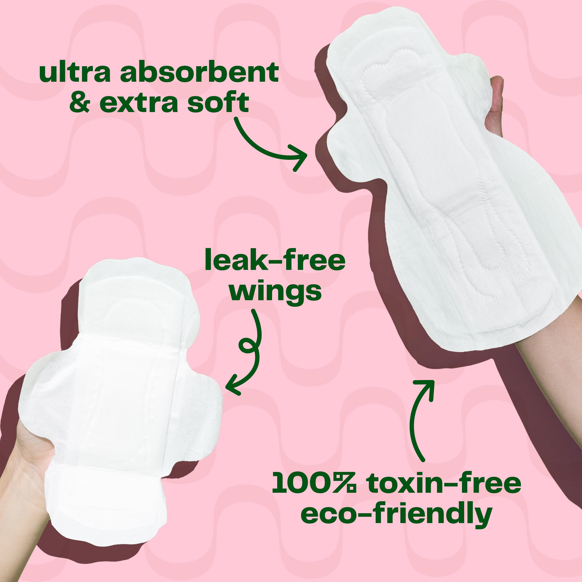 Viv For Your V Bamboo Day And Night Wing Pads, 12 Count