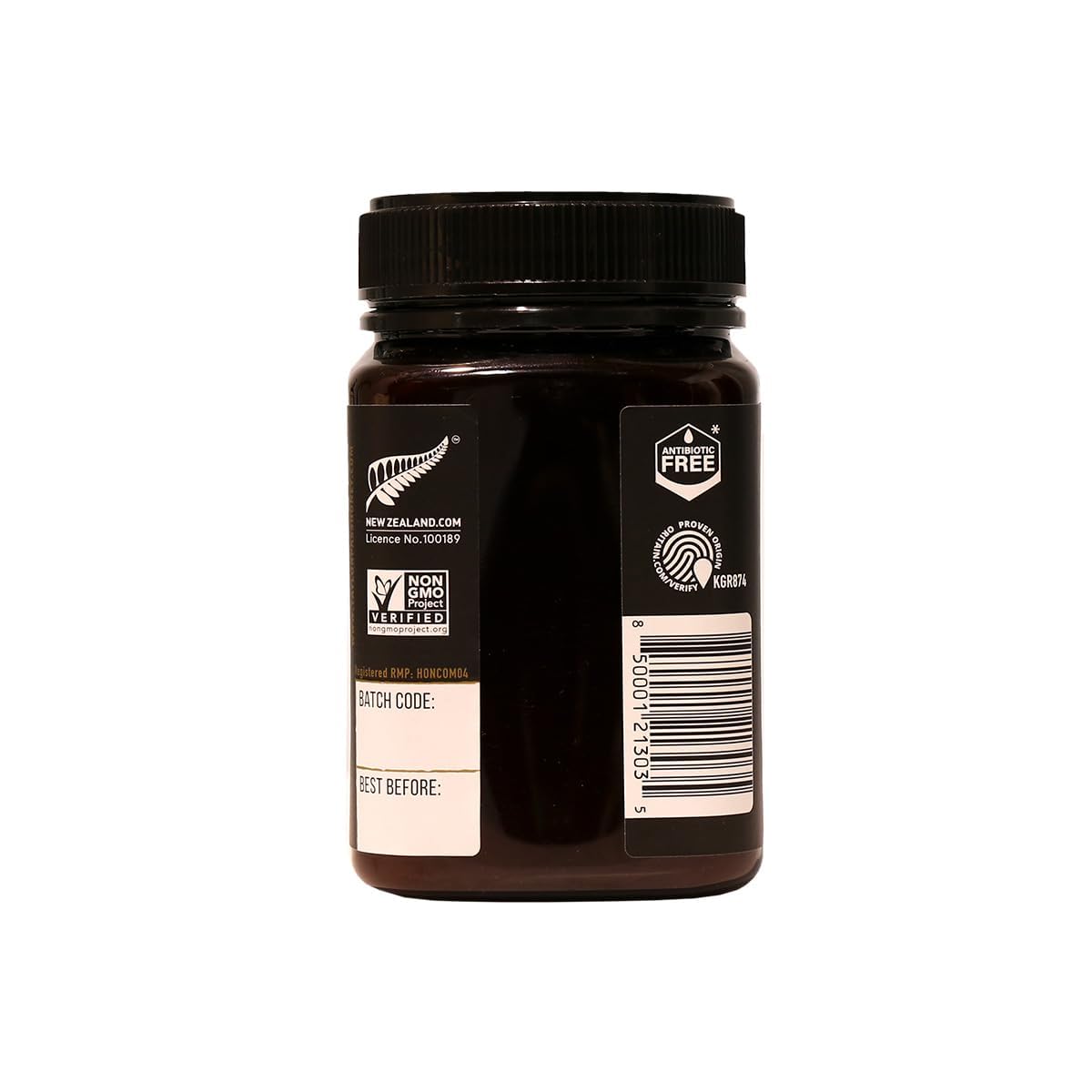 Taylor Pass Honey UMF 5+ Manuka Honey, Case Of 6, 17.6 Oz