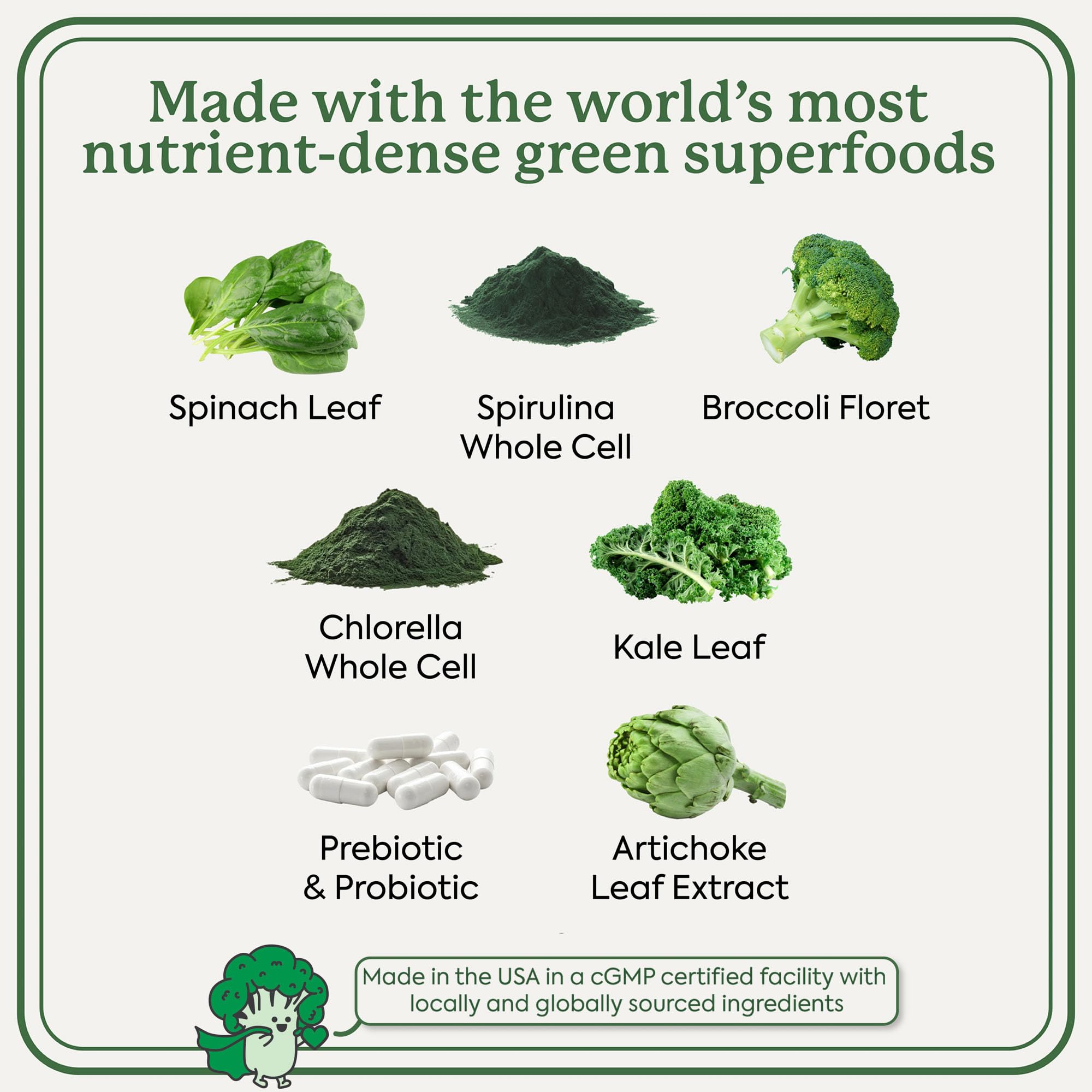 Plant People WonderGreens Kids Vegetable Gummies, 30 Count