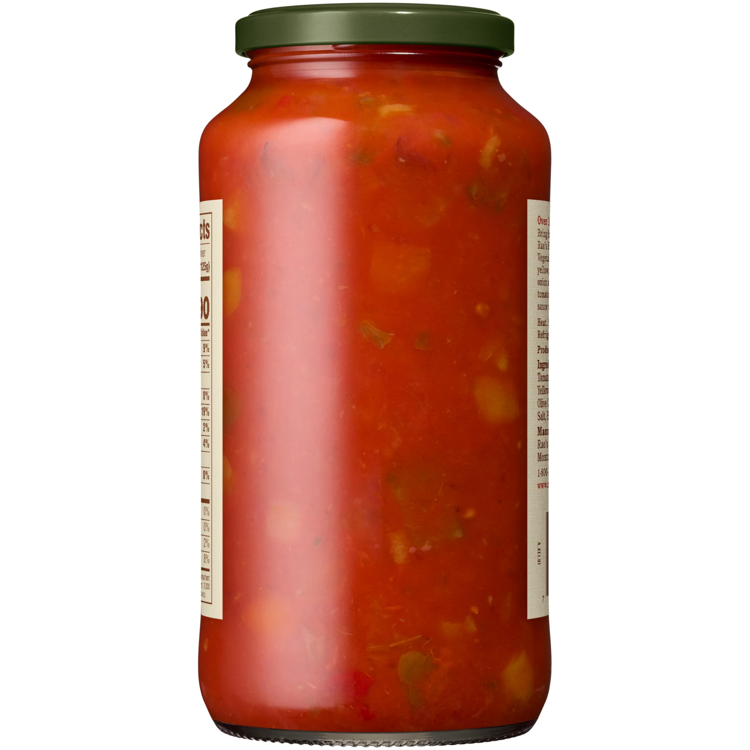 Rao's Homemade Fire Grilled Vegetable Pasta Sauce, Case of 12, 24 Oz Jars