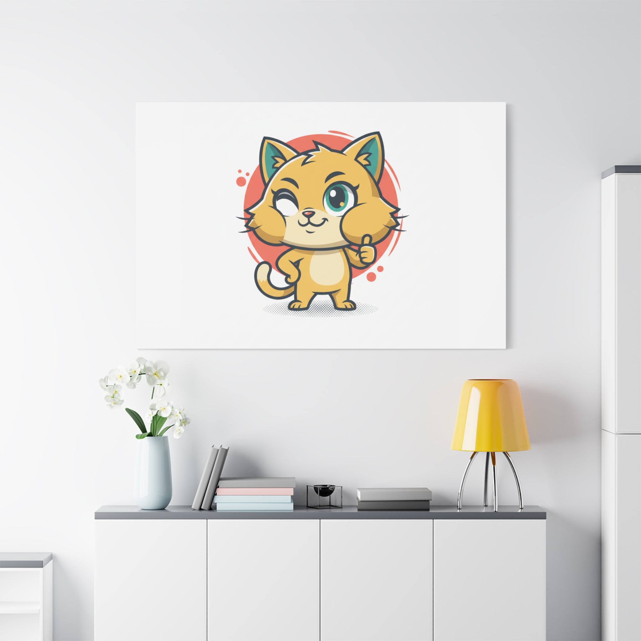 Cheeky Rodent Art Print | Rodent-Core Cute Rat/Mice Wall Canvas