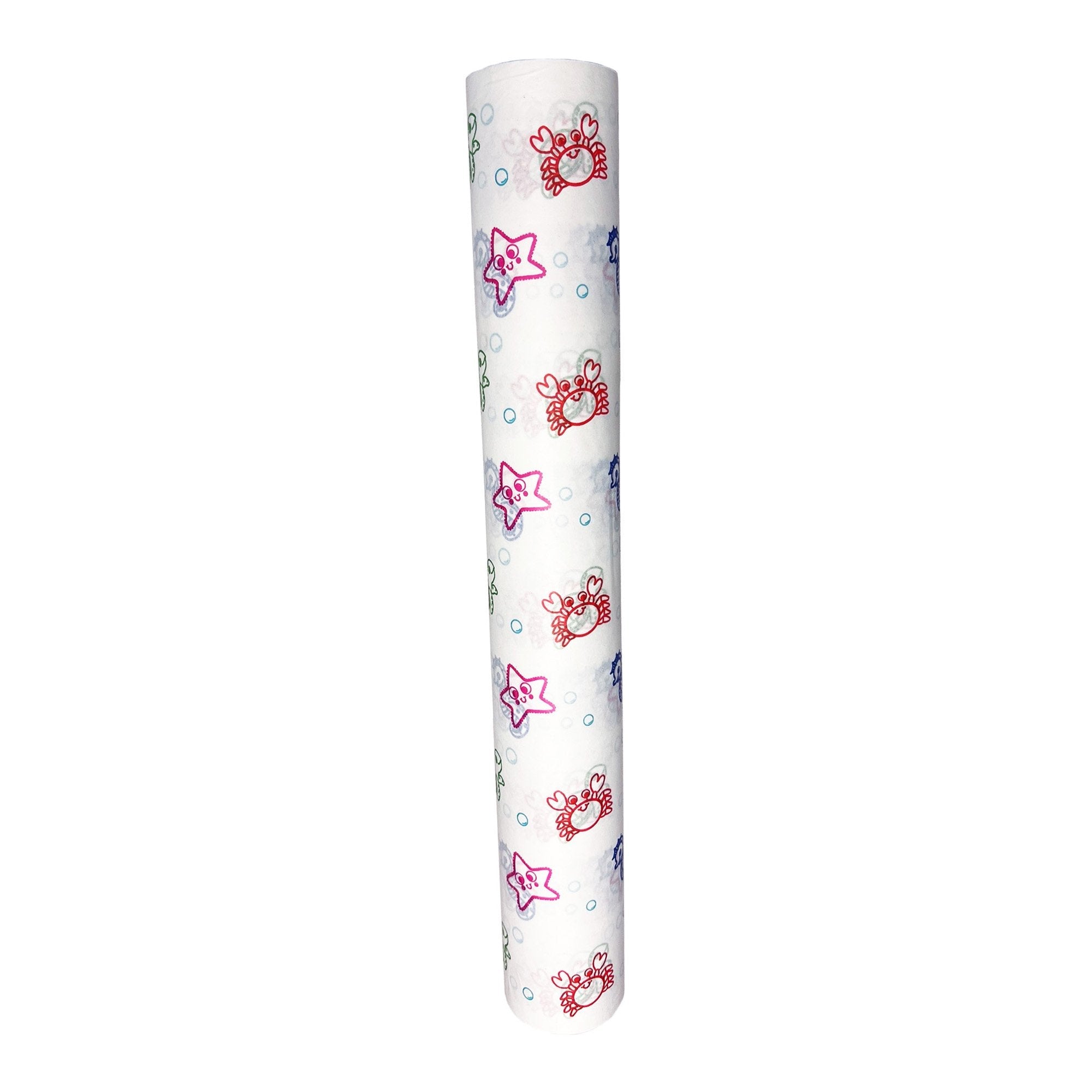 Table Paper McKesson 18 Inch Width 125 Foot Length Print (Sea Friends) Crepe 143-18125SC
