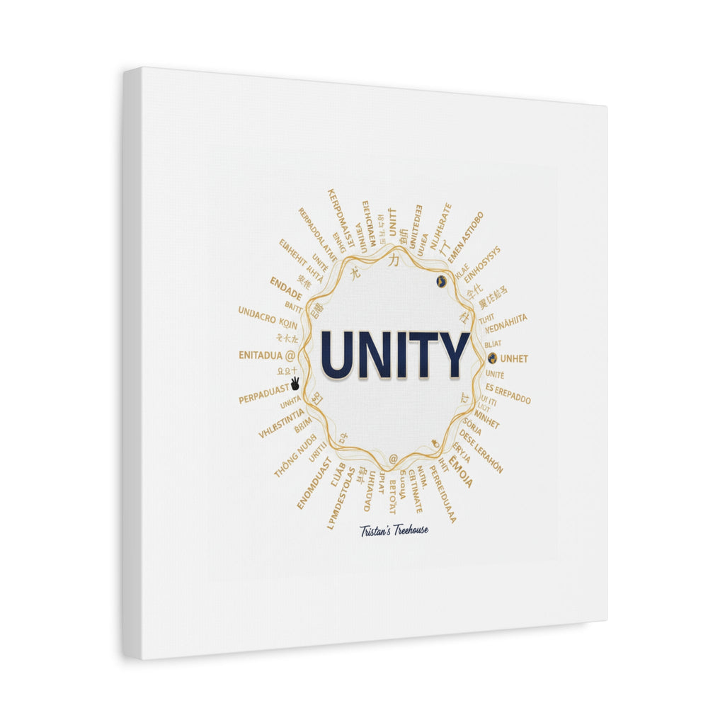 UNITY Canvas, Matte Stretched 1.25" | Dry January sober curious decor