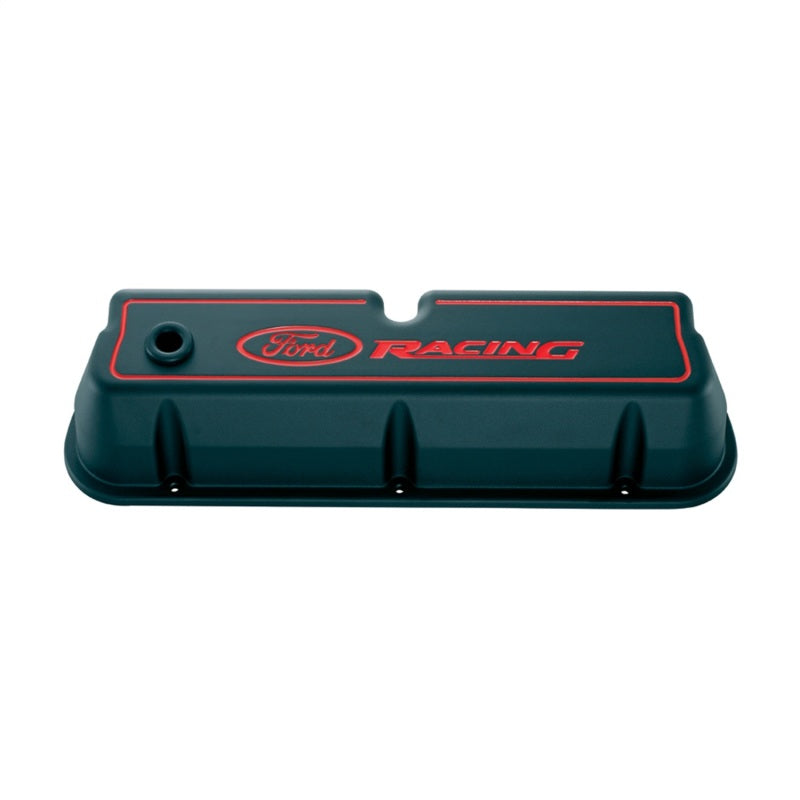 Ford Die Cast Alm Valve Cover Set w/Ford Racing Logo FRD302-003