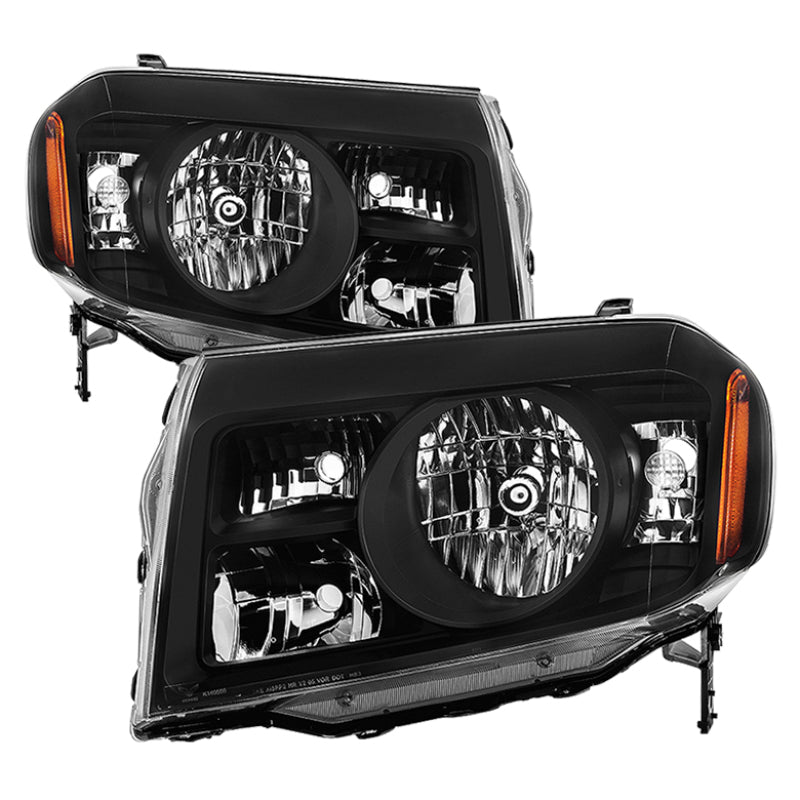 SPYDER xTune Honda Pilot 2009-2011 OEM Style Headlights - Black HD-JH-HPIL09-AM-BK 9035371