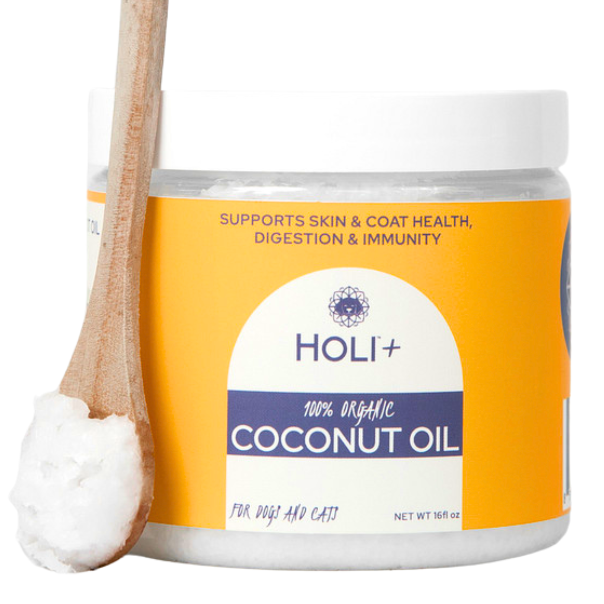 100% Organic Virgin Coconut Oil for Dogs & Cats