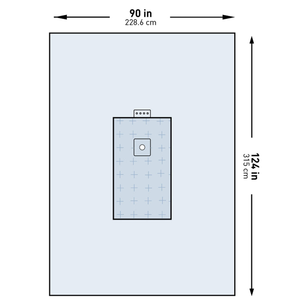 McKesson Sterile Universal Extremity Drape, 90 x 124 Inch 183-I80-09101G-S