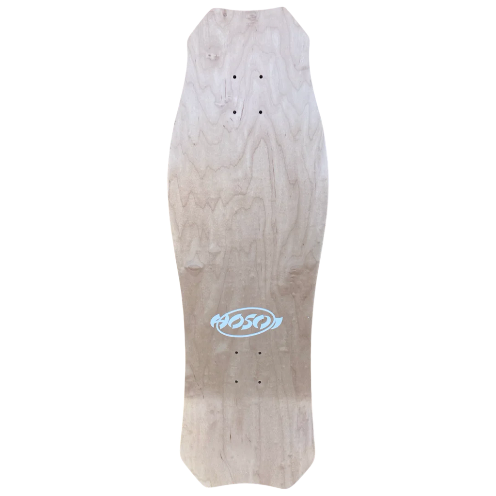 Hosoi Skateboards O.G. Hammerhead Checkerboard LTD Silver Foil 10.5" Skateboard Deck