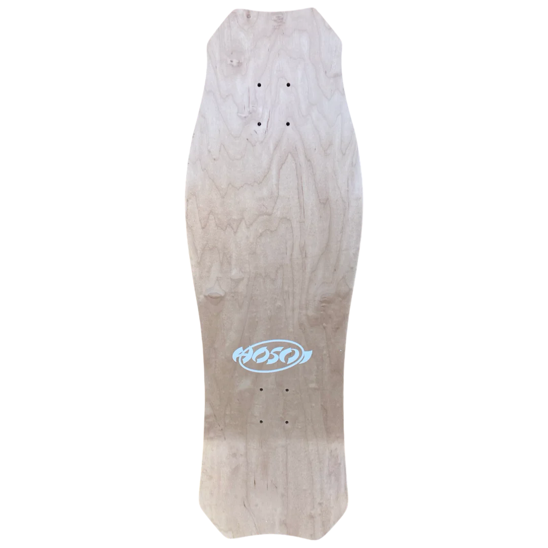Hosoi Skateboards O.G. Hammerhead Checkerboard LTD Silver Foil 10.5" Skateboard Deck