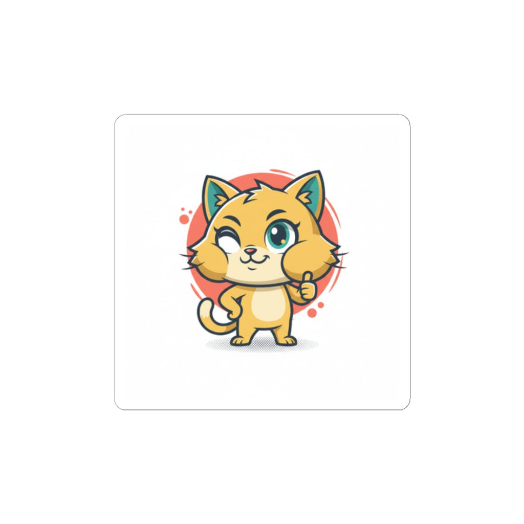 Cheeky Rodent Kitty Sticker | Rodent-Core, Quirky Animal Pride