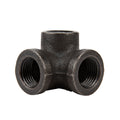 1/2 in.  Prefinished Matte Black Side Outlet Elbow