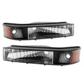 SPYDER Xtune Ford Bronco/F150 92-96 Amber Bumper Lights Black CBL-JH-FB92-AM-BK 5079893