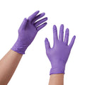 Exam Glove Purple Nitrile® X-Large NonSterile Nitrile Standard Cuff Length Textured Fingertips Purple Chemo Tested - 55084
