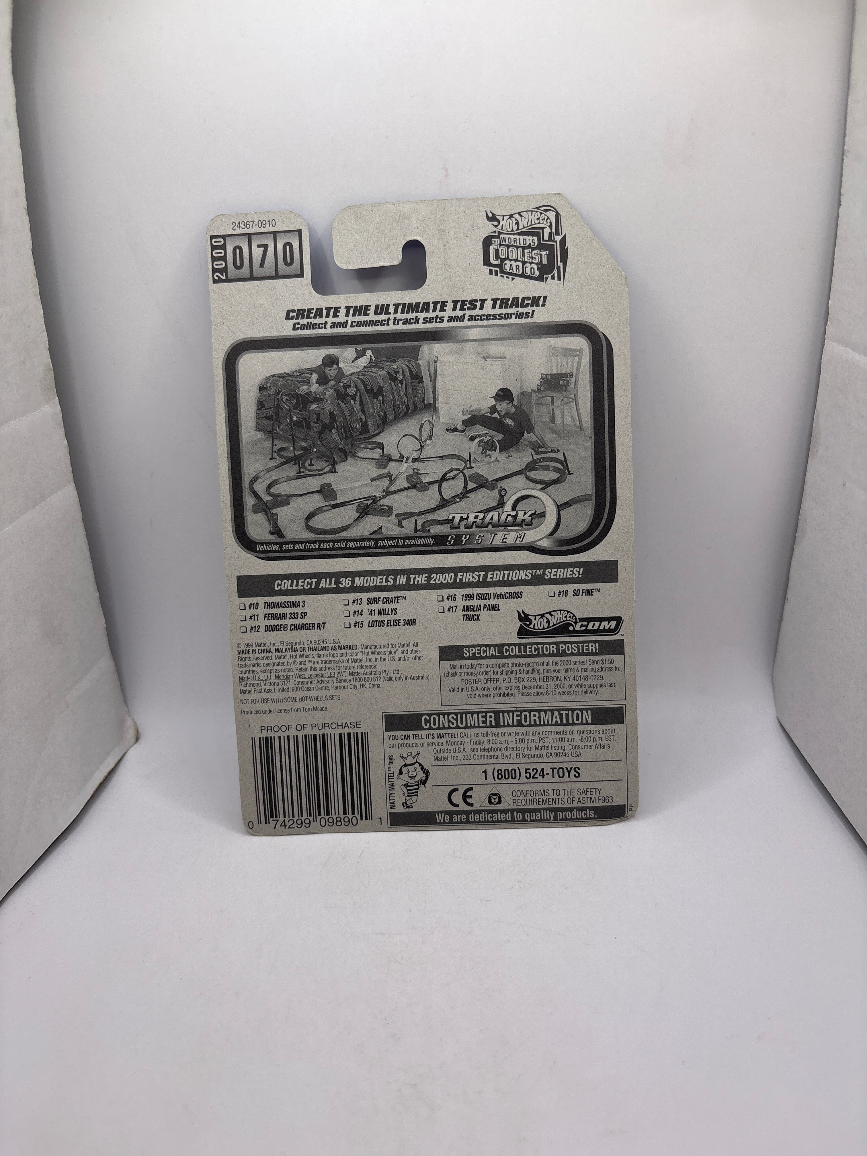 Hot Wheels Thomassima 3 Diecast