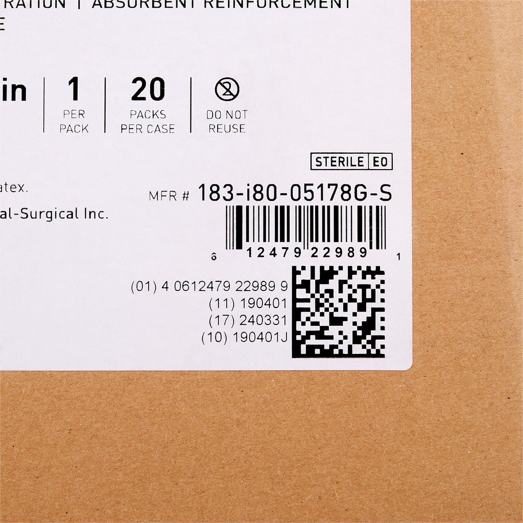 McKesson Sterile Minor Procedure Drape, 48 x 60 Inch 183-I80-05178G-S