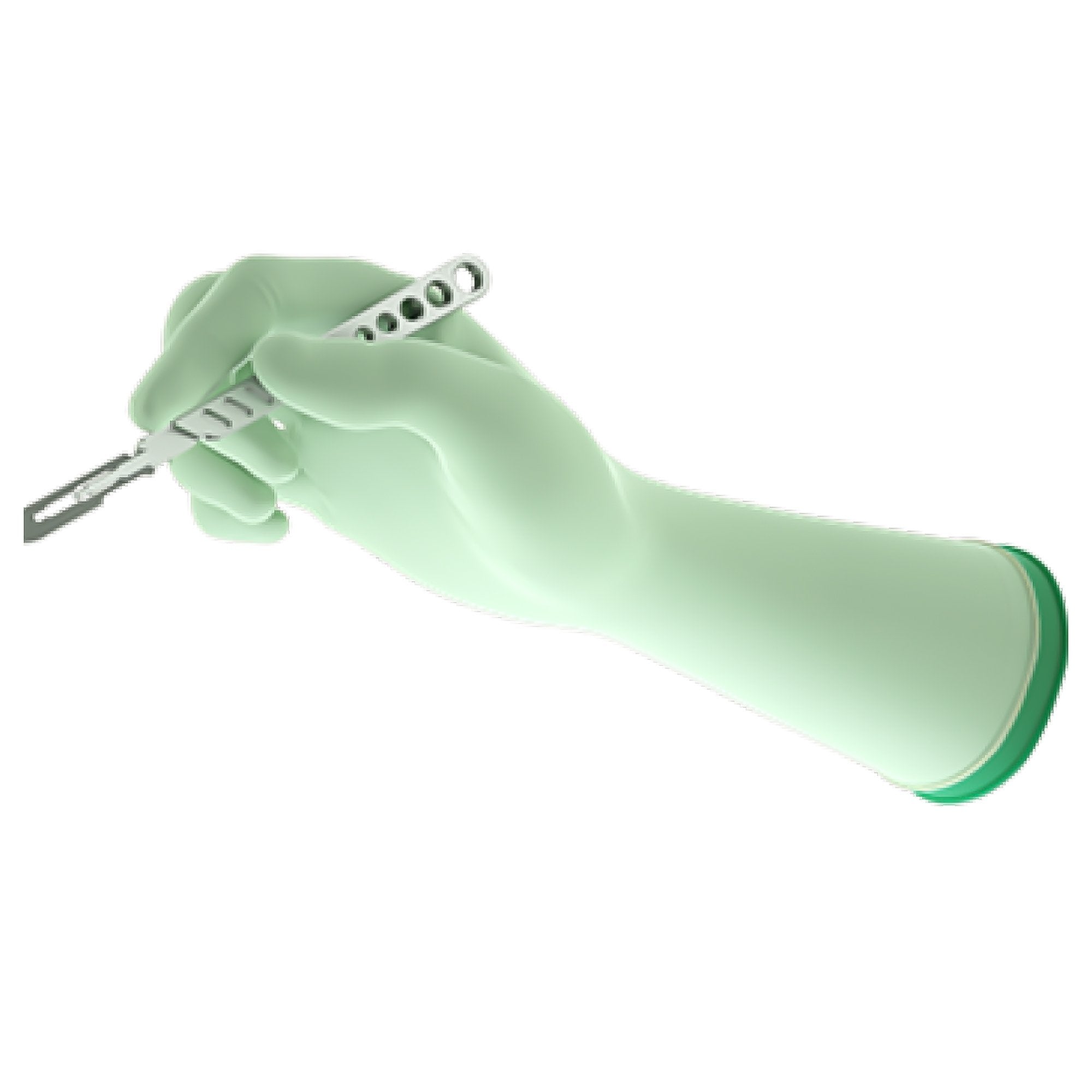 Gammex® Non-Latex PI Polyisoprene Surgical Underglove, Size 8, Green 20687280