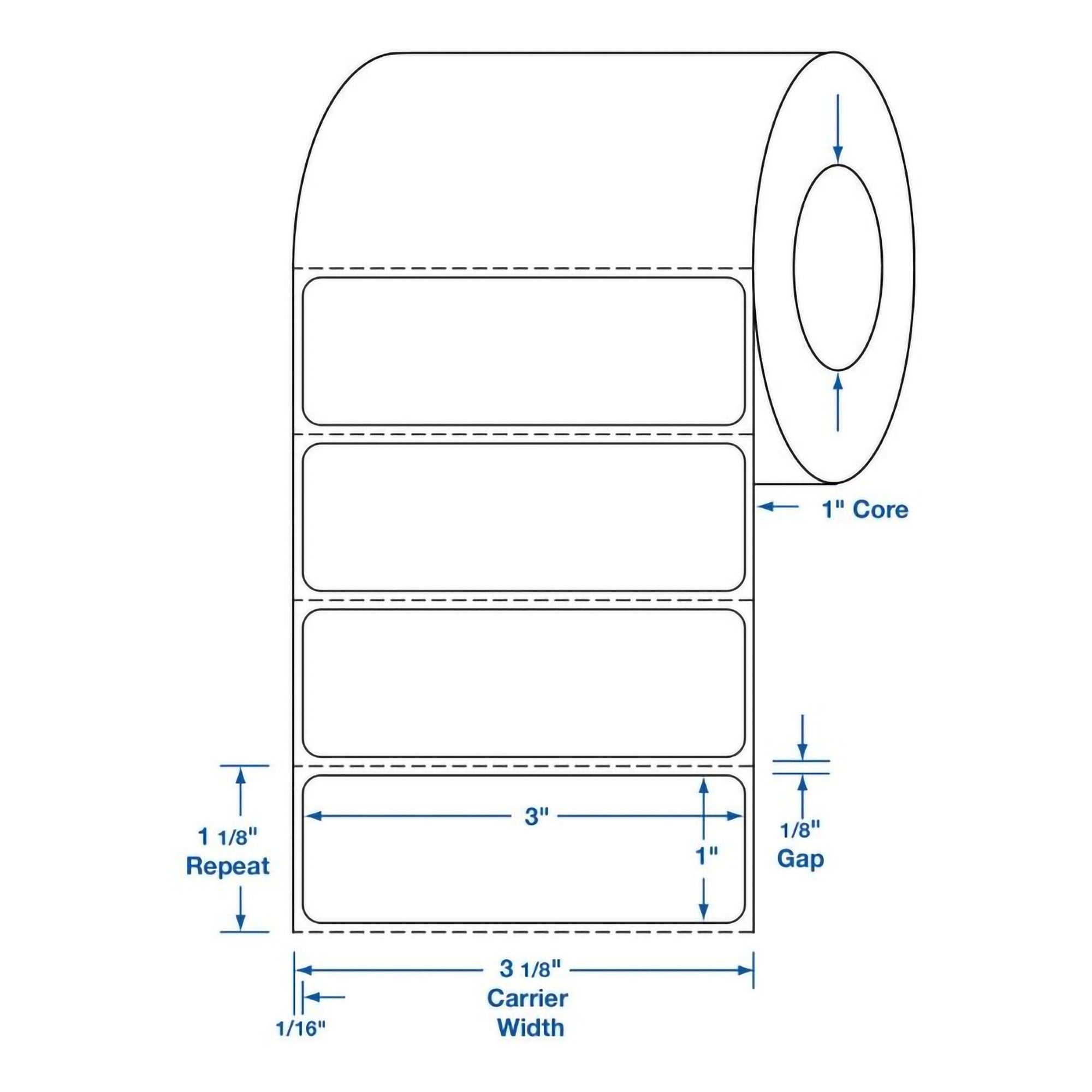 Centurion Direct Thermal Label DTL893